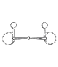 Baucher Gebiss, einfach gebrochen