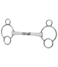 beris 3-Ring Gebiss, doppelt gebrochen