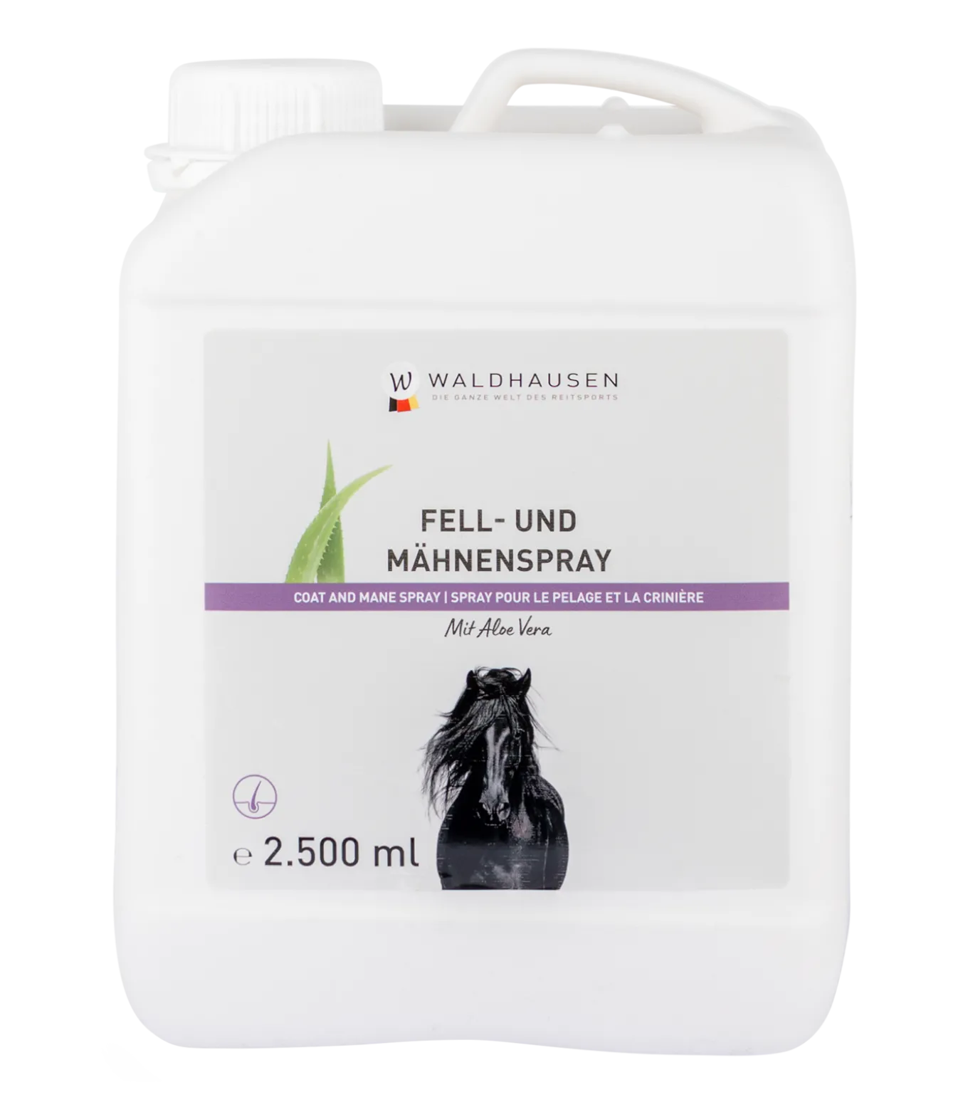 Fell- und Mähnenspray mit Aloe Vera, 2500 ml