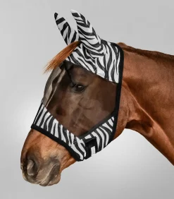 Fliegenmaske Zebra