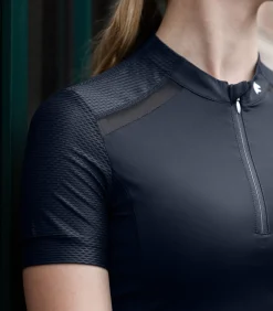 Funktions-Zip-Shirt Nancy