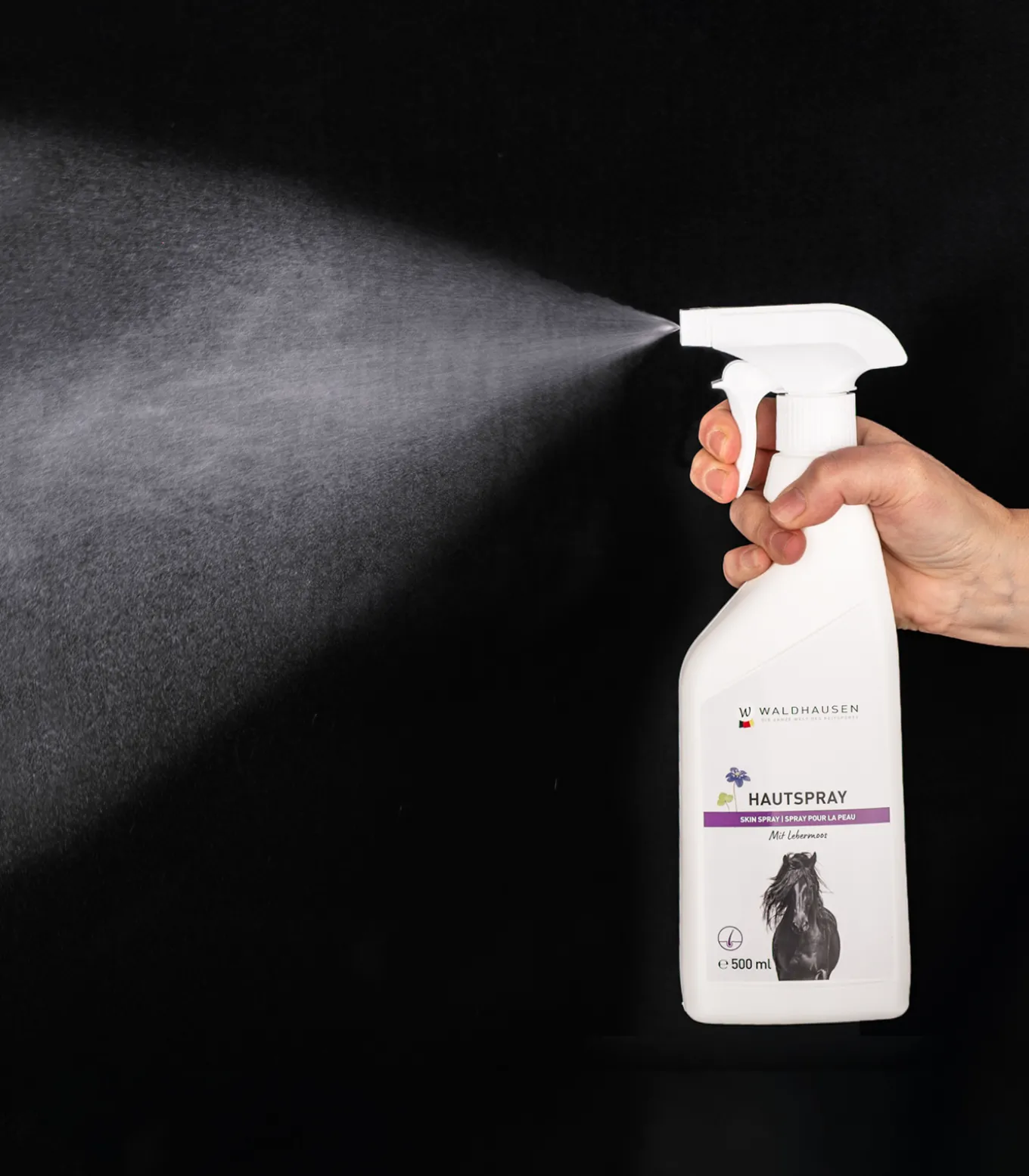 Hautspray mit Lebermoos, 500 ml