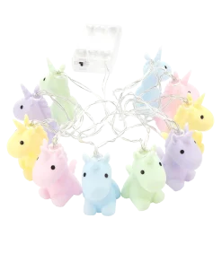 LED Lichterkette Einhörner