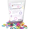 Mähnengummis extra breit, multicolor