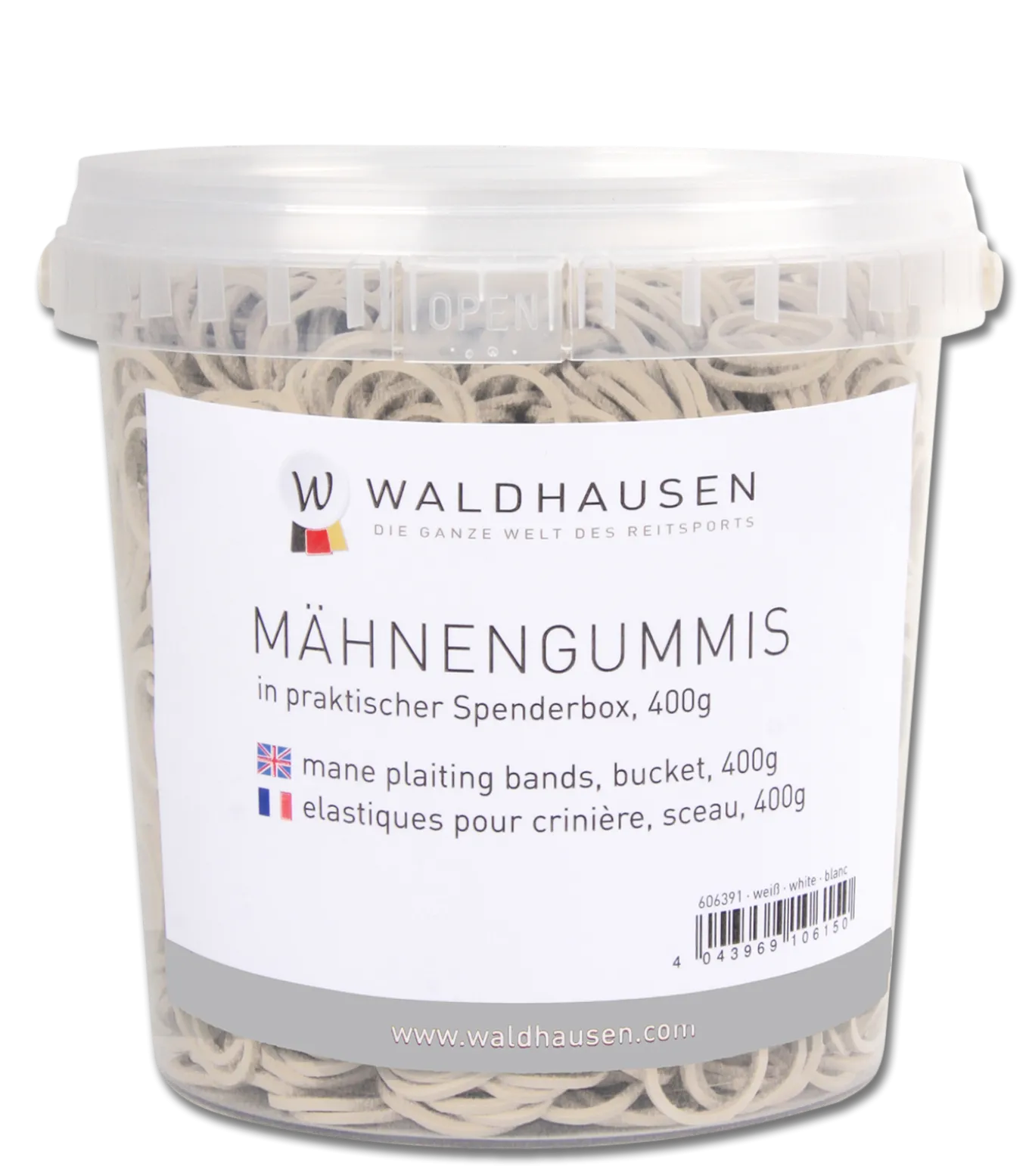 Mähnengummis im Eimer, 400 g