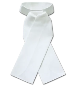 Plastron, weiß