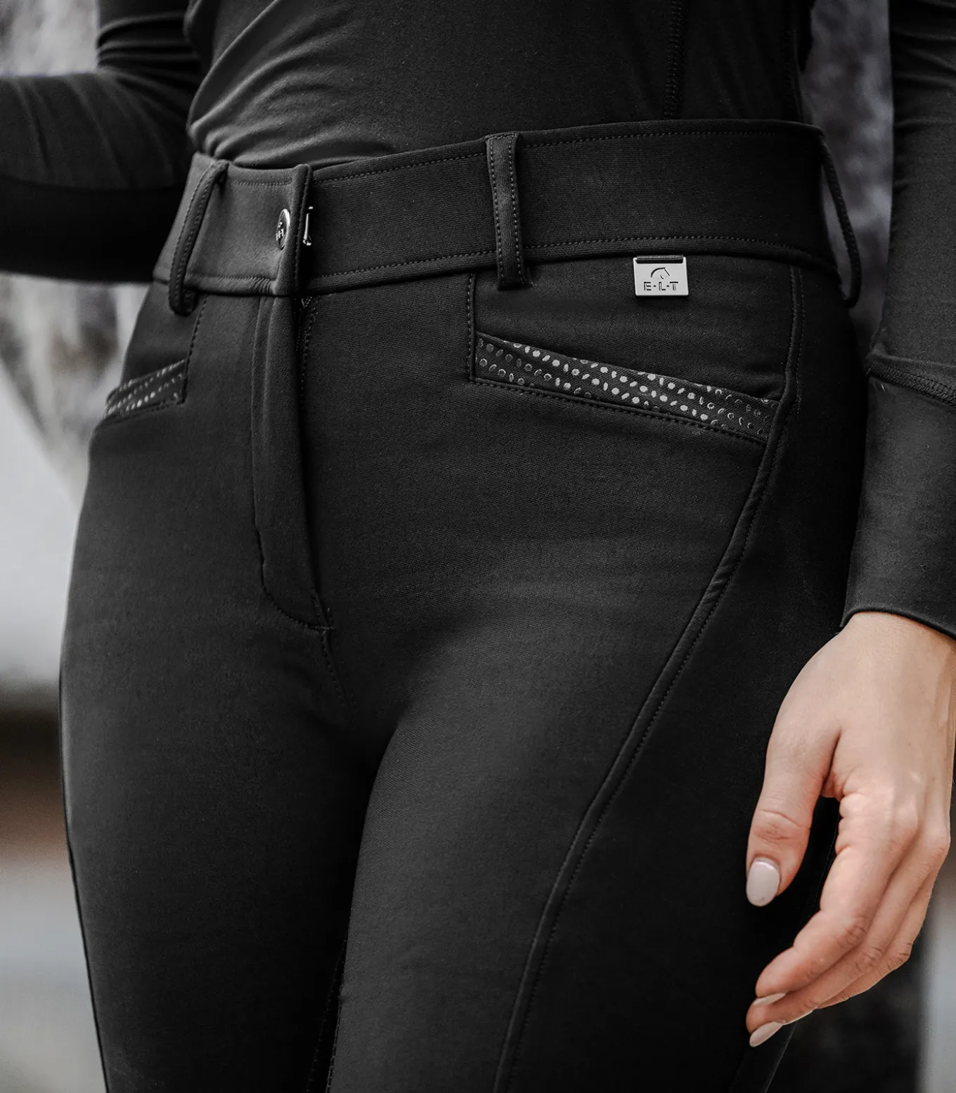 Reithose Oktavia Curved High Waist