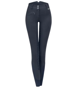 Reithose Thermo Fun Sport Silikon High Waist