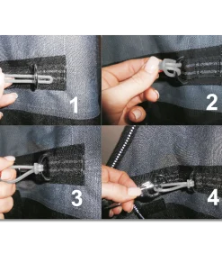 Safe-Gum, 6er Set für Karabiner