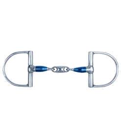 Sweet Iron D-Ring Gebiss, doppelt gebrochen, anatomisch