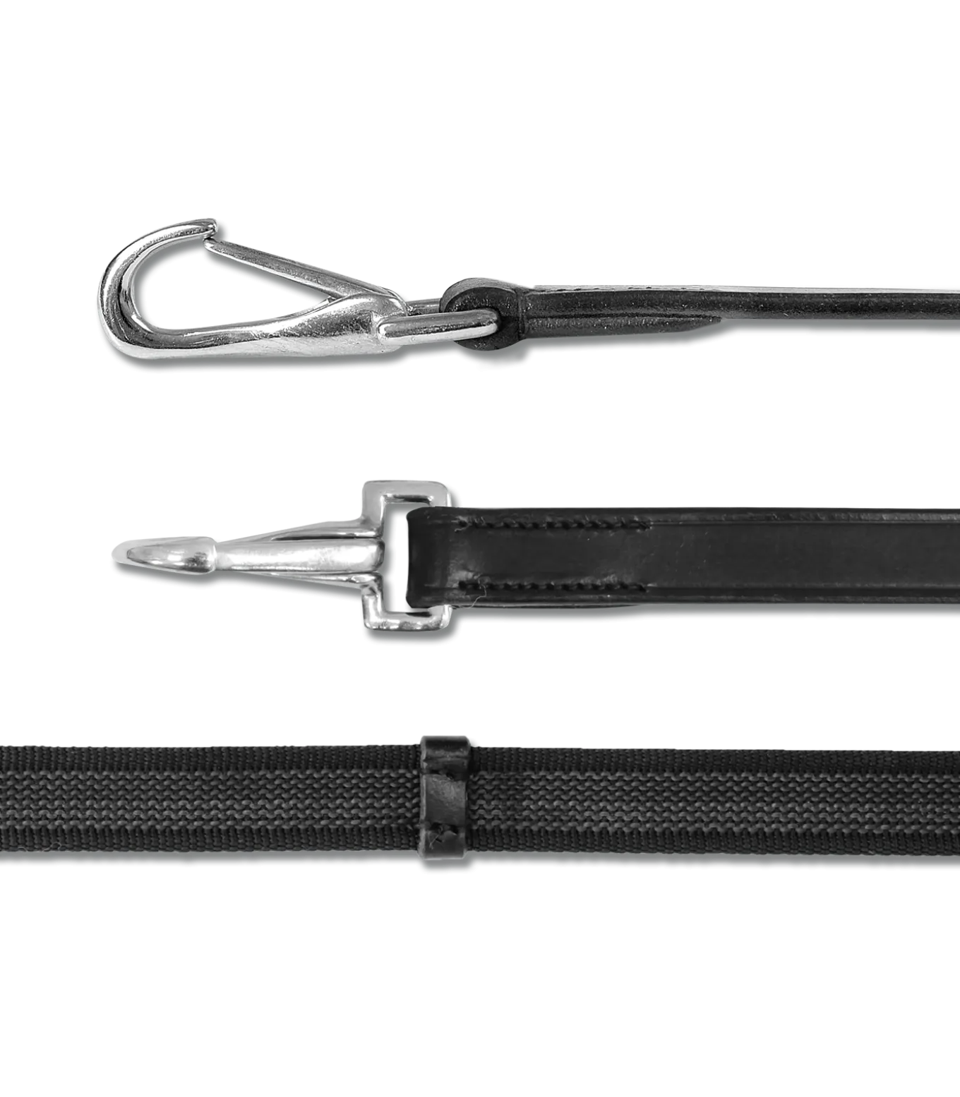 Waldhausen Anti Rutsch Zügel mit Karabiner