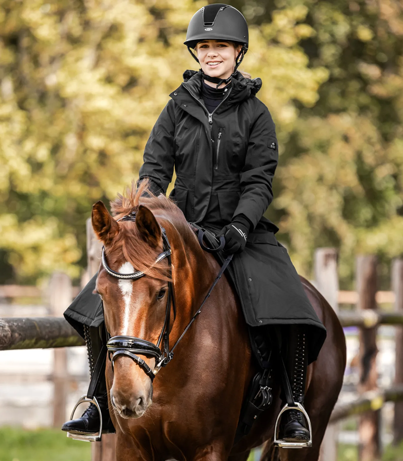 Winter-Performance-Reitmantel Opal