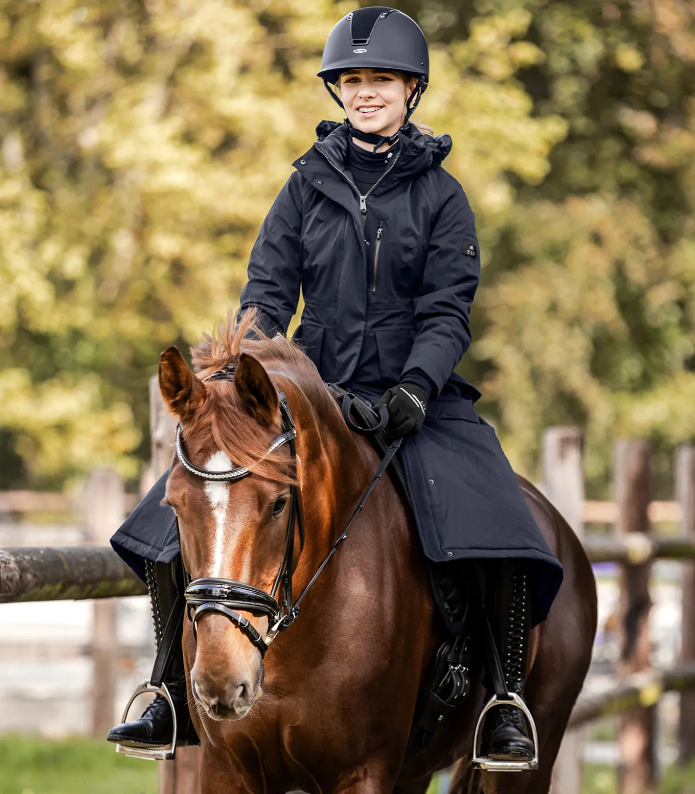 Winter-Performance-Reitmantel Opal