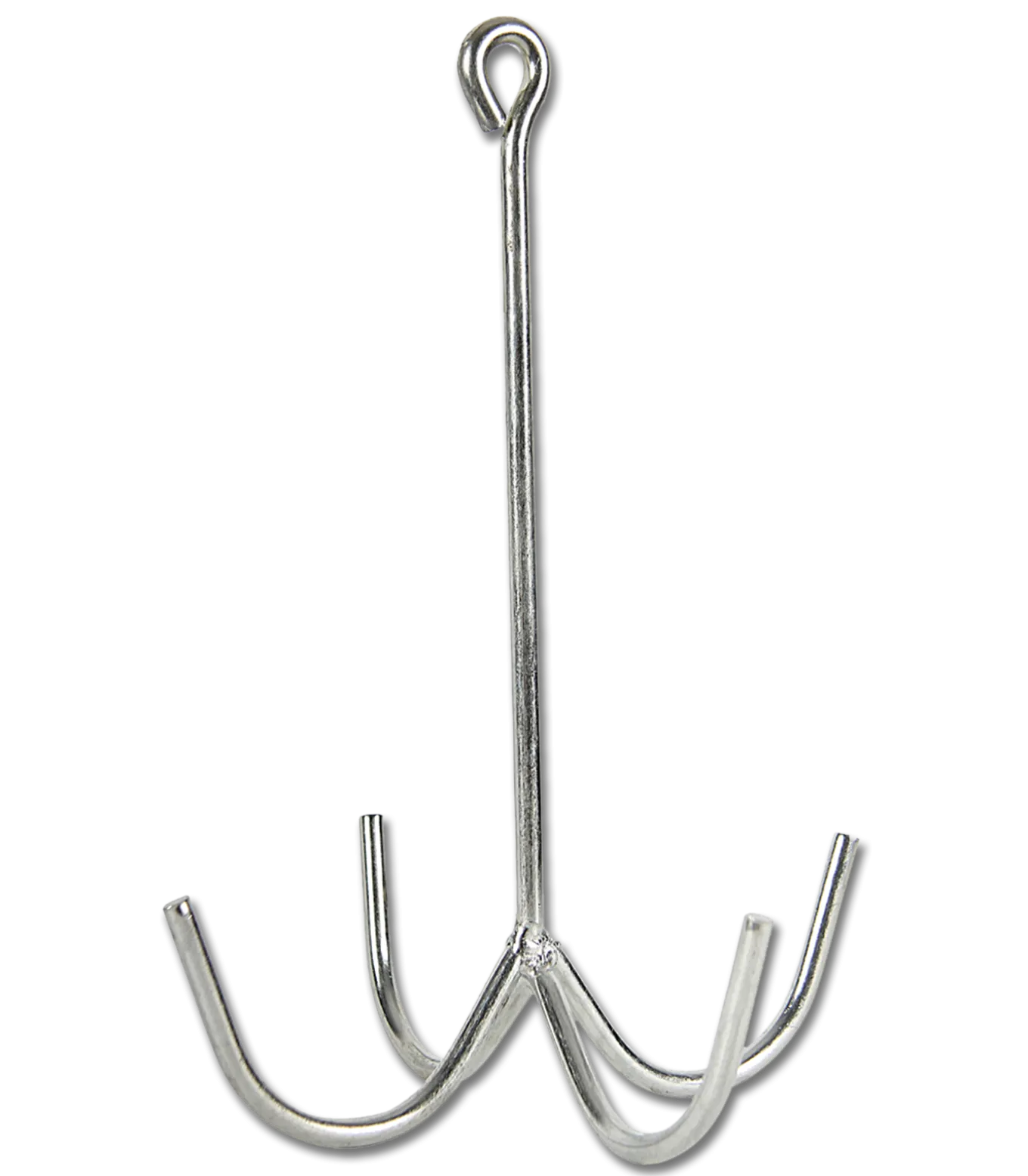 Zaumzeughaken, 4-armig, Metall